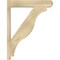 Ekena Millwork Funston Rough Sawn Craftsman Outlooker, Douglas Fir, 6"W x 28"D x 36"H OUT06X28X36FST04RDF - alternate 2